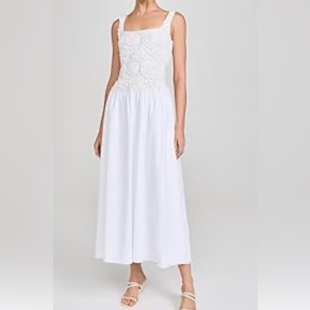 Show Me Your MuMu White Bodice Maxi Dress